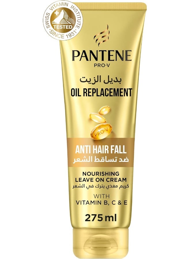 Pantene Pro V Anti Hair Fall Oil Replacement for Hair Prone to Break, Leave In Conditioner, 275 ml, multicolor - Image 1