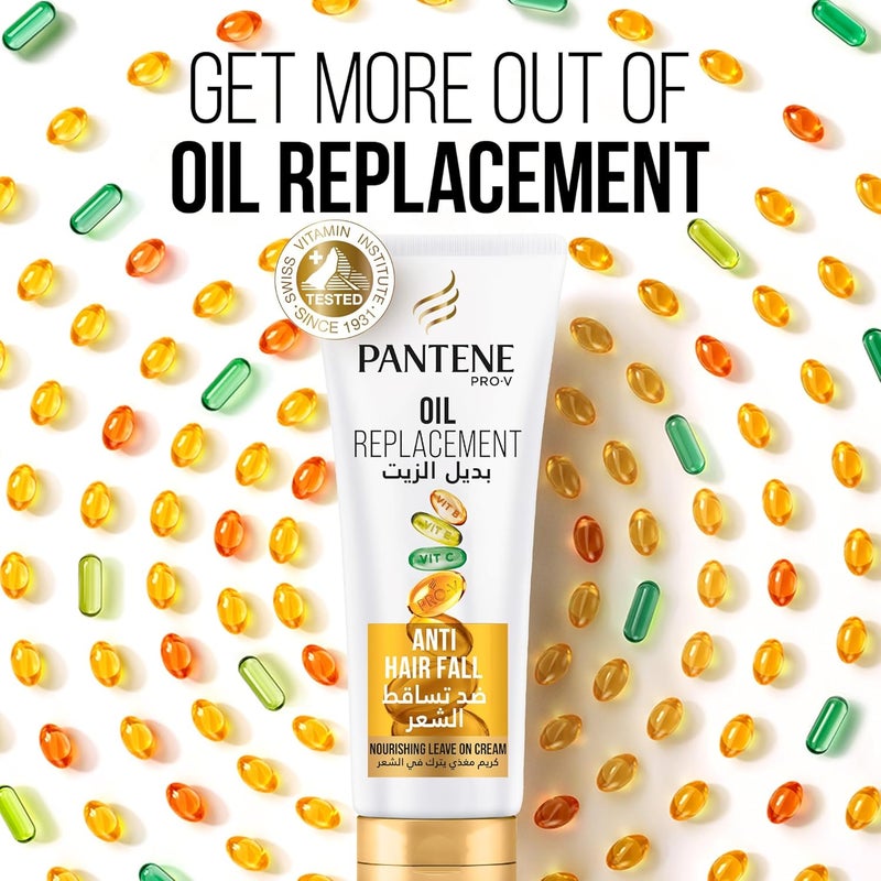 Pantene Pro V Anti Hair Fall Oil Replacement for Hair Prone to Break, Leave In Conditioner, 275 ml, multicolor - Image 3