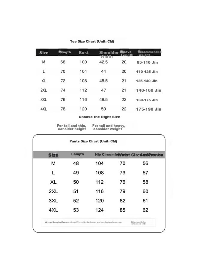 Warrior Men's Summer Breathable Quick-dry Shorts And Short-sleeve T-shirt Casual Running Fitness Set - Image 4