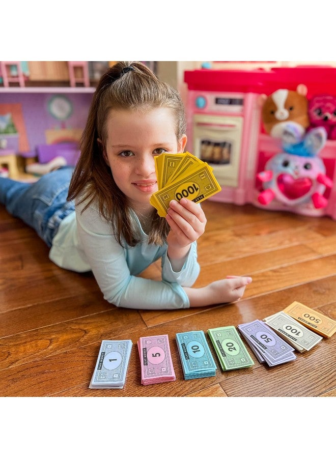 Apostrophe Games Opoly Play Money - 720Pcs Board Game Replacement Money - 90 Of Each Bill In 8 Denominations - 1, 5, 10, 20, 50, 100, 500, & 1000 - Image 4