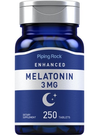Piping Rock Melatonin 3mg | 250 Tablets | Adult Support Supplement | Vegetarian, Non-GMO, Gluten Free - pzsku/ZBFEA1582689F0C15F897Z/45/_/1739864930/74710454-99e9-46ae-b6e0-2eb2a0a178bf