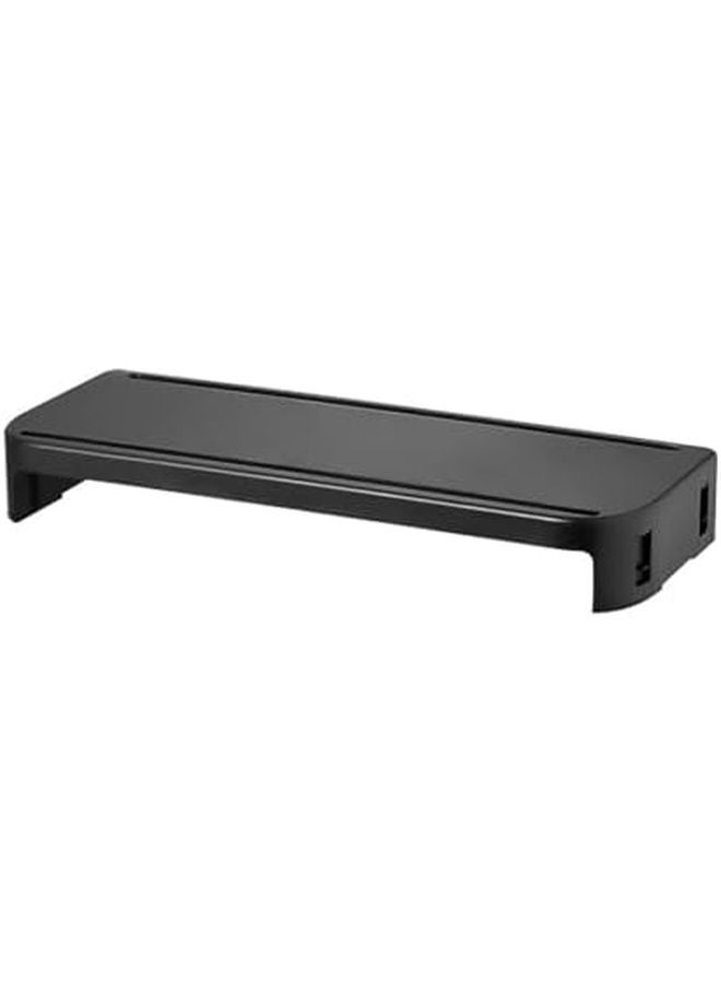 Adjustable Laptop Stand for Desk with Storage Space Easy Assembly Ergonomic Design - Image 1