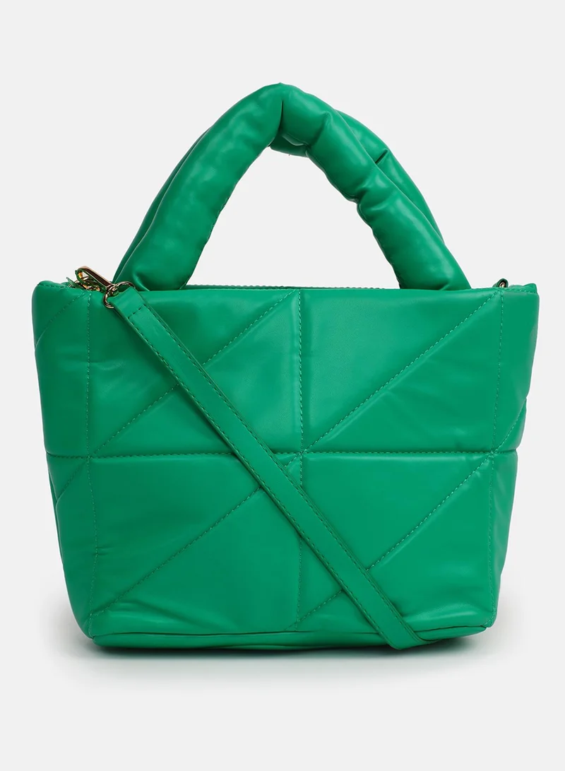 Haute Sauce  Linette Green Handbag for Women | Best Price UAE