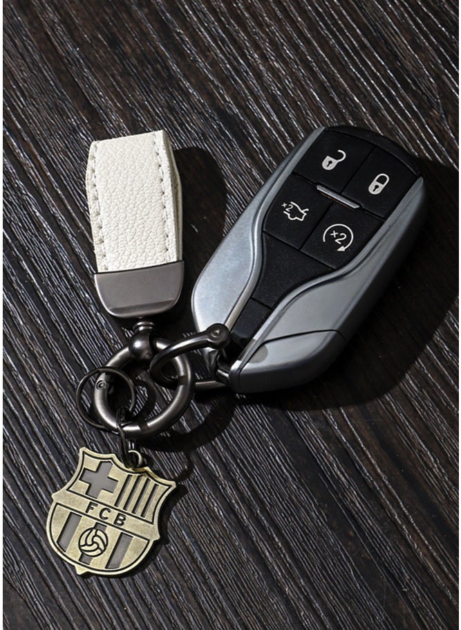 كيامور علاقة مفاتيح رياضية فاخرة سلسة مفاتيح برشلونة  في علبة هدايا فخمة هدية مناسبة للرجال - Image 2