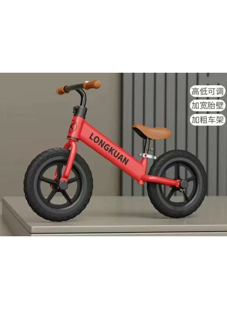 Kids Balance Bike 2to8 Years Adjustable No Pedal Training Bicycle