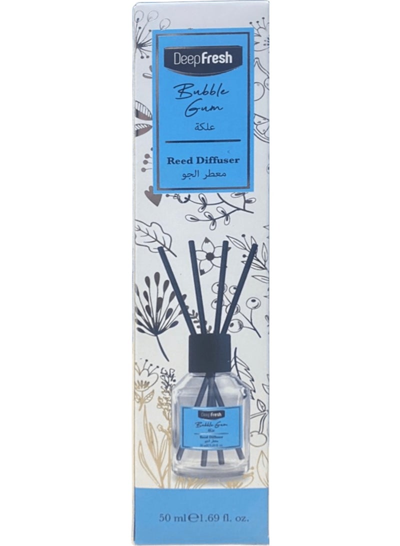 Deep Fresh Set of 2 pieces Reed Diffuser With different scents 50 ML - Image 2