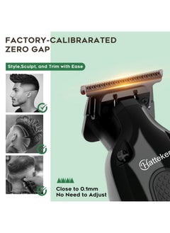 Hatteker Professional Hair Clippers For Men, Cordless Clippers And Trimmers Set, Barber Clippers Set, Rechargeable Beard Trimmer  - Image 4