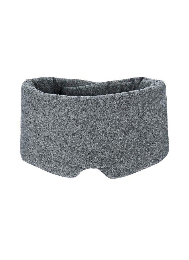 STORE 2508 - Store2508 Cotton Sleep Mask Blackout Comfortable & Breathable Eye Mask For Sleeping Adjustable Blinder Blindfold Airplane With Travel Pouch Best Night Companion Eyeshade For Women Men Kid Grey - Image 1