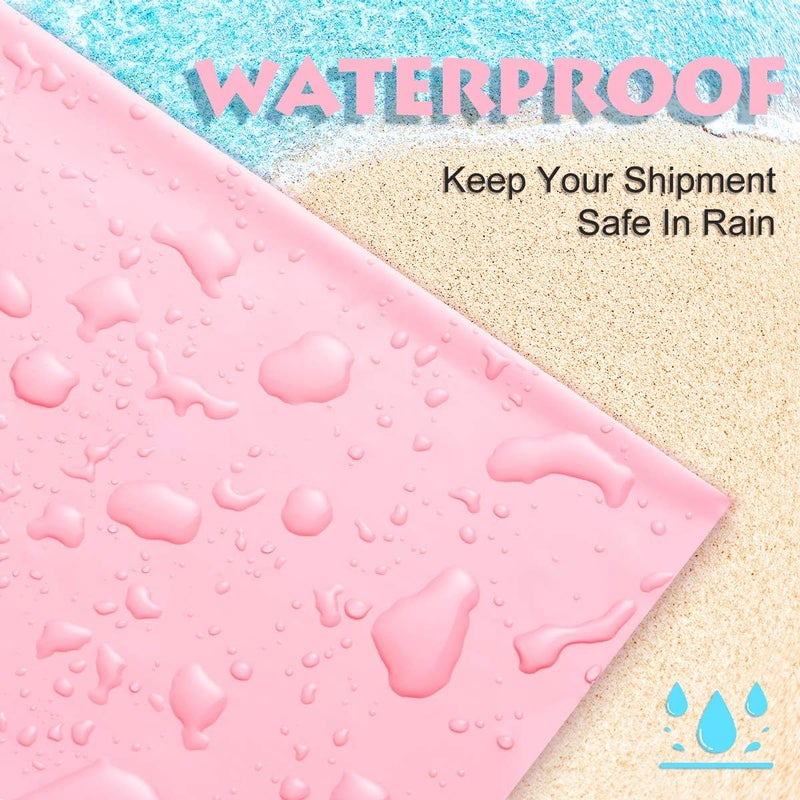 UCGOU Poly Mailers 19x24 Inch Light Pink 50 Pack Extra Large Shipping Bags Strong Thick Mailing Envelopes Self Seal Adhesive Waterproof and Tear Proof Boutique Postal for Clothing Quilt and More - Image 3