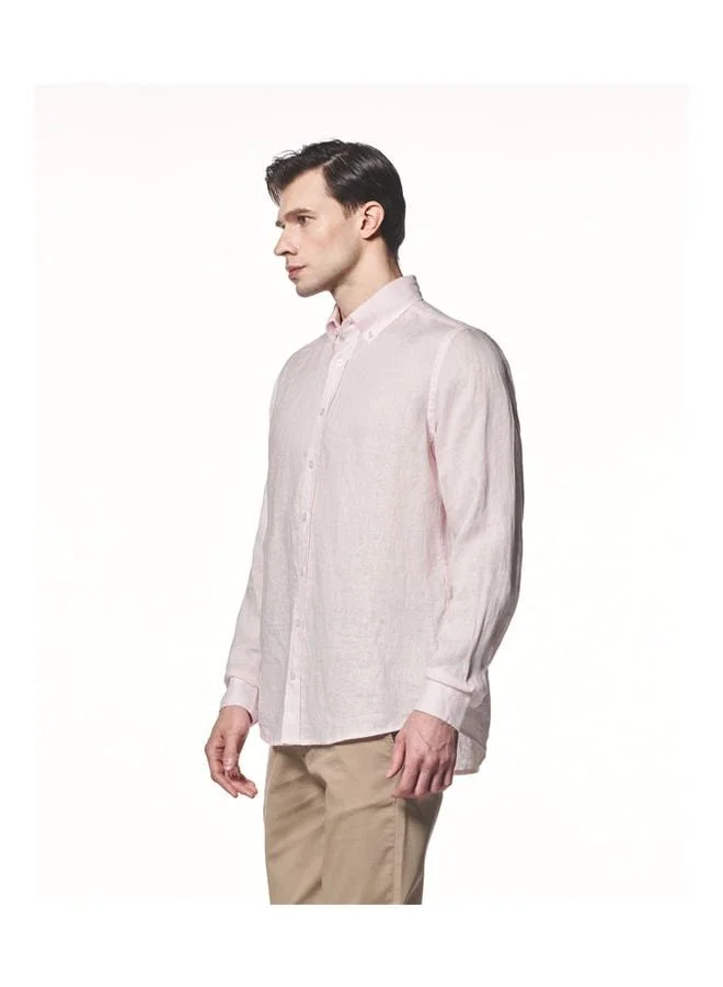 Liwali  100% Linen Button-Down Collar Shirt. for Men | Best Price UAE