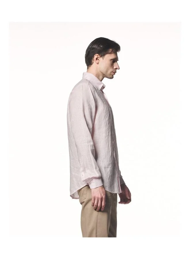 Liwali  100% Linen Button-Down Collar Shirt. for Men | Best Price UAE
