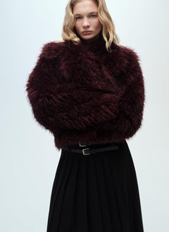 MANGO Double-Belted Pleated Skirt  - Image 3