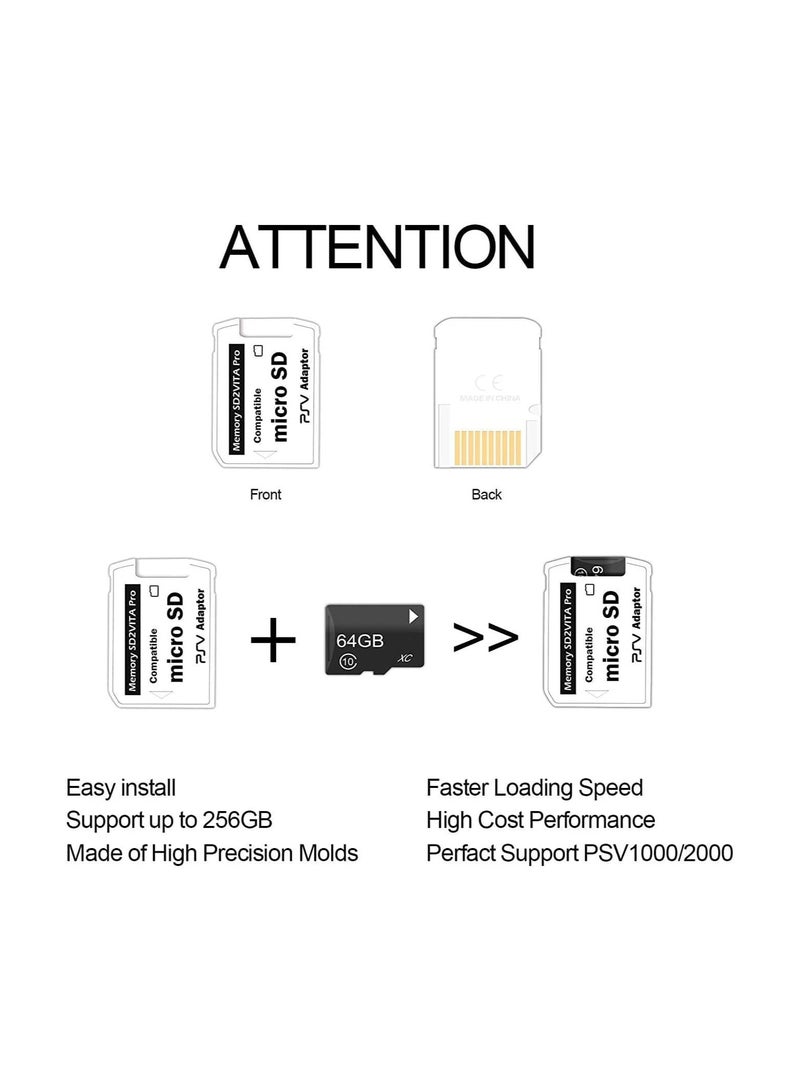 Memory SD2VITA PRO, Compatible Micro SD PSV Adaptor, Suitable For PS Vita 1000,2000 - Image 4