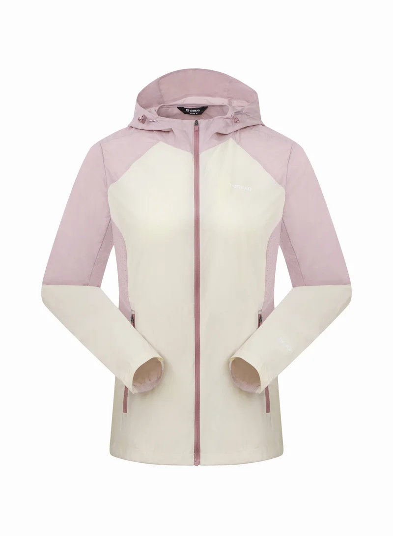 TOREAD Women's Lightweight Windproof Leather Jacket - TAZZBM82707