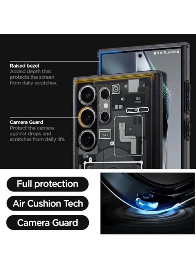 general For Samsung Galaxy S23 Ultra/S23 Plus/S23 Technology Magnetic Phone Case, Full Package Drop Resistant Circuit Board Phone Case - Image 4