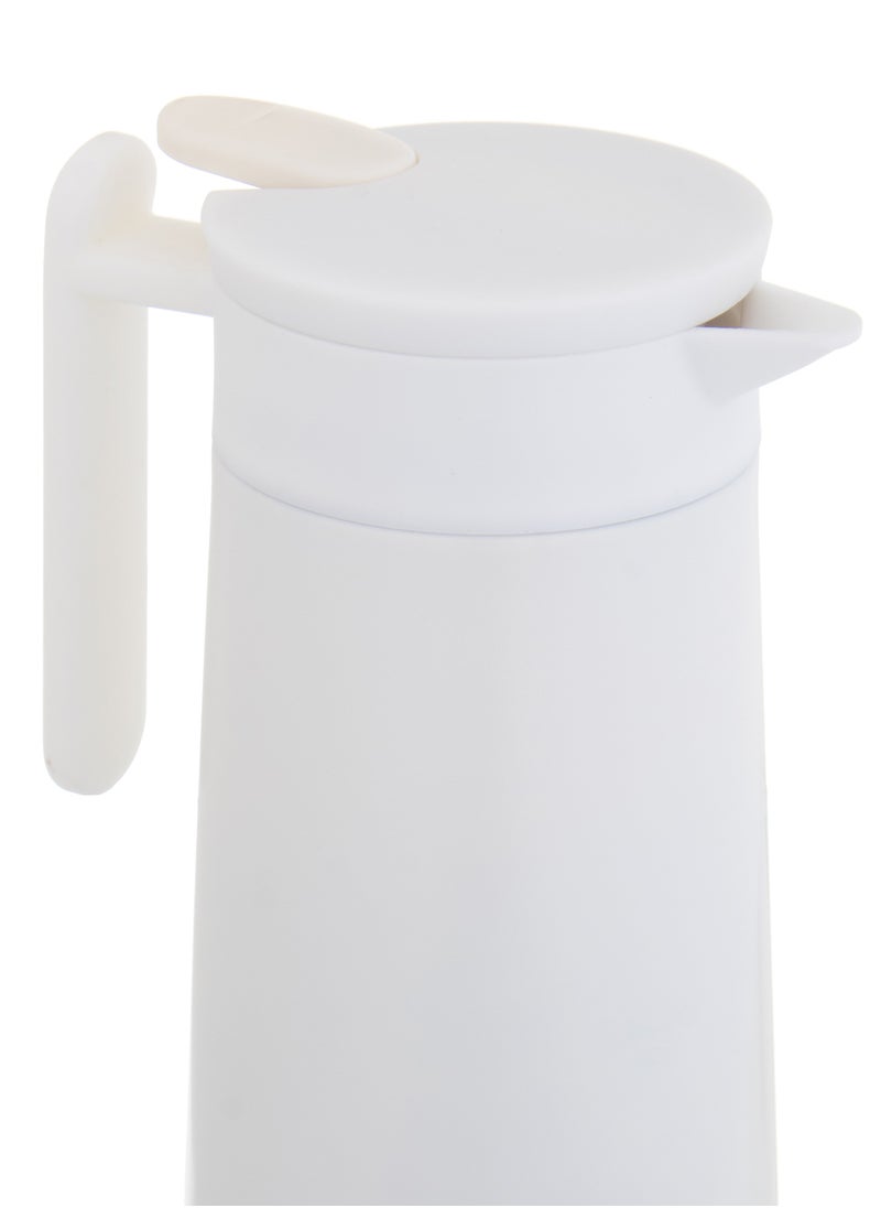 Hic - steel thermos for Tea and Coffee 800 ml white color - Image 1