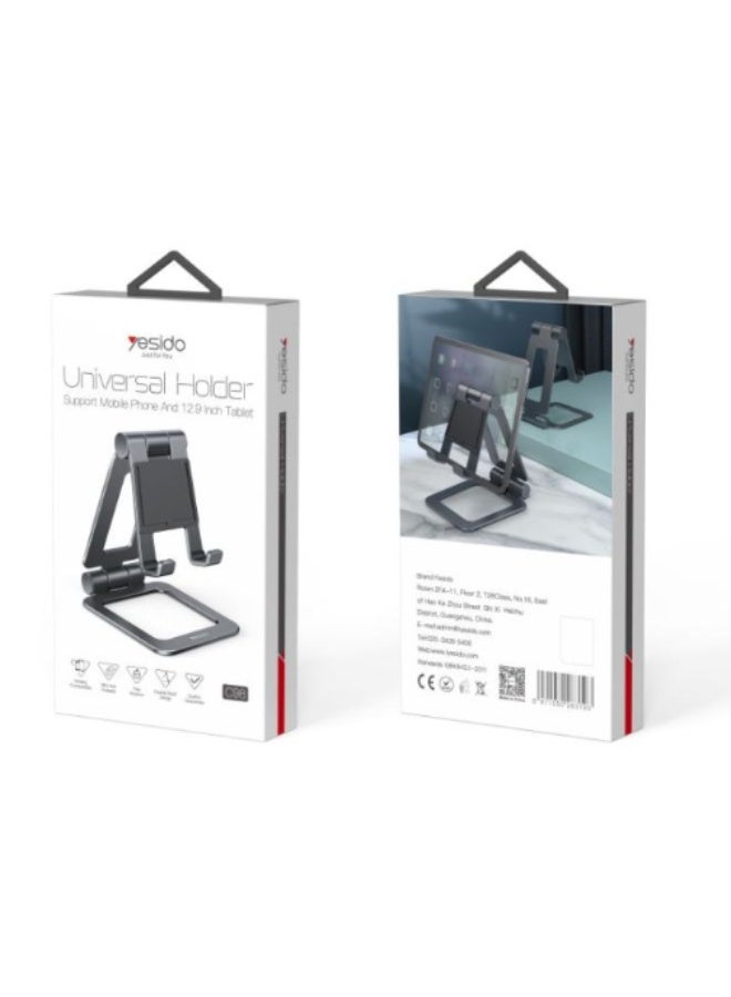 Yesido 360 Degree Adjustable Table Desk Mobile Phone Holder Universal Phone Tablet Holder Stable Desktop Mount for Home and Office | Model C98 | By Yesido - Image 5