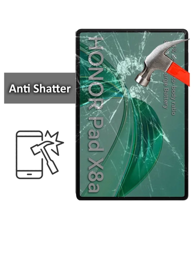 Honor Pad X8a - Tempered Glass Screen Protector - Delicate Touch , Higher Transparency , Easy to Install ,Anti-scratch and Bubble-free Screen Protector - Clear - Image 3