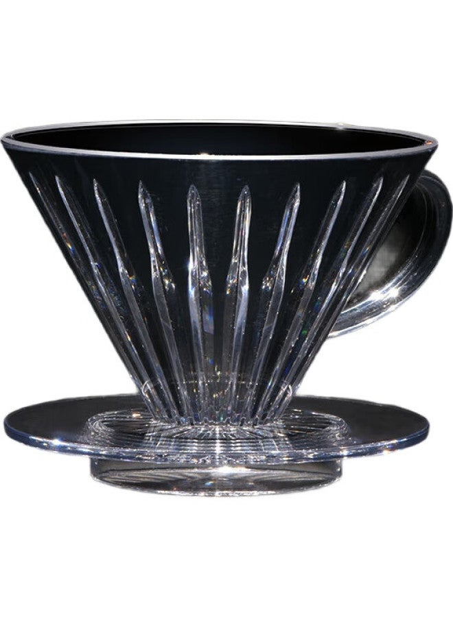 Cliton Pour-Over Coffee Dripper, Drip Coffee Maker With Filter For Home Use, 1-2 Cup Brewing Device - Image 3