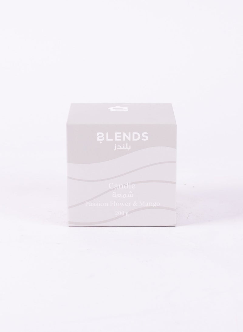 بلندز شمعة معطرة برائحة زهرة الباشن و المانجو 200 غرام - Image 4