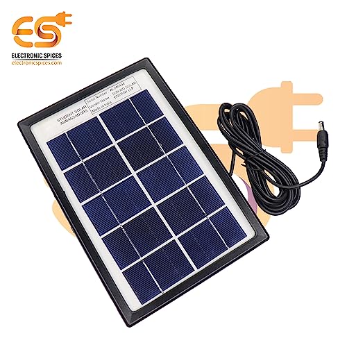 Electronicspices Electronic Spices 6V 2.5 Watt Solar Panel Rectangle Shape (21cm x 14cm) - Image 2