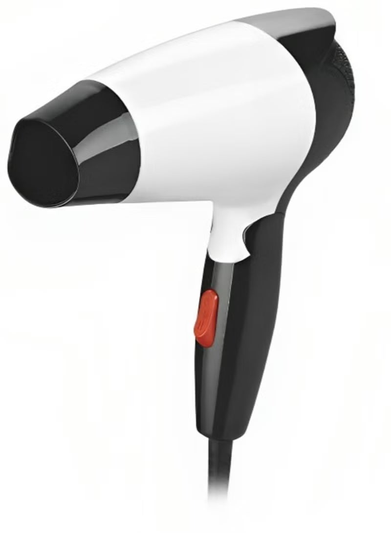Denx Professional Hair Dryer - White & Black Model M/DX1345 by DENX" - Image 1