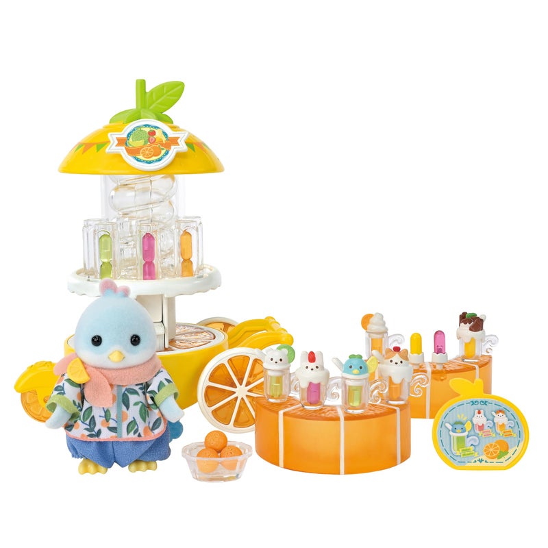 EPOCH Sylvanian Families Epoch Juice Shop Mi-94 ST Mark Certified, Ages 3 and Up - Image 1