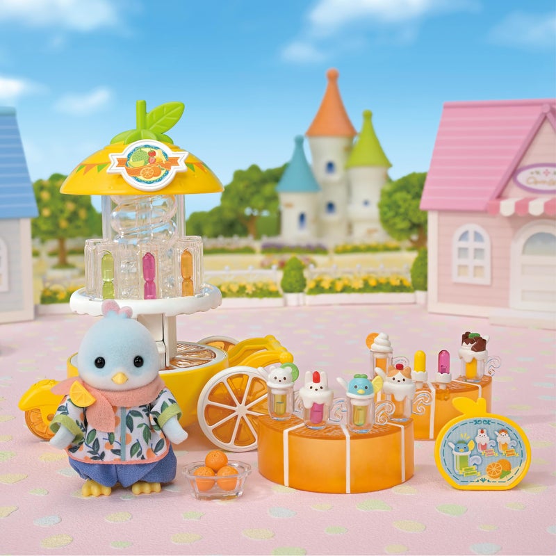 EPOCH Sylvanian Families Epoch Juice Shop Mi-94 ST Mark Certified, Ages 3 and Up - Image 3