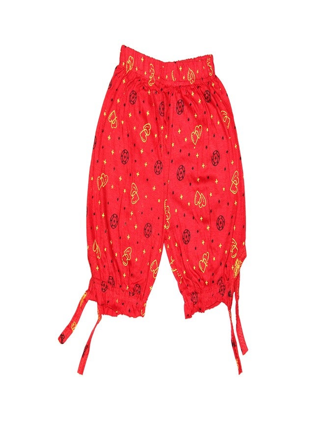 CHACKO Baby Girls Kid Regular fit Cotton Printed Shorts_Pack of 10(Multicolour),1-2Year - Image 4