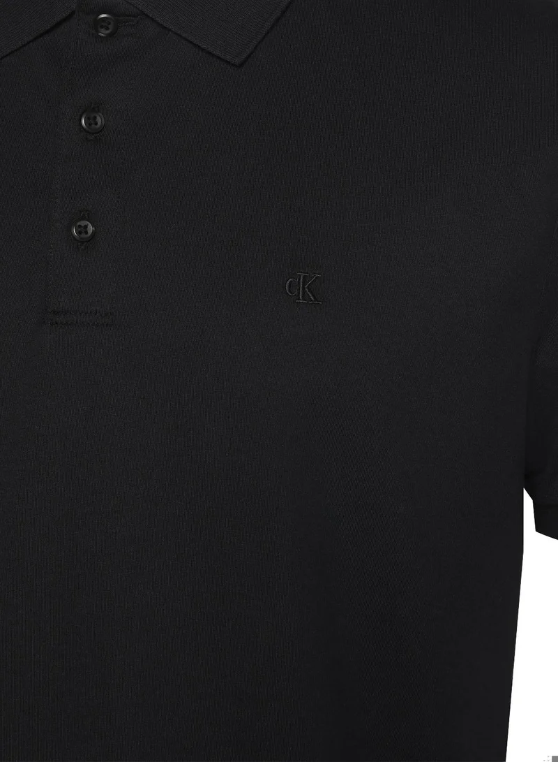 Calvin Klein Jeans Smooth Cotton Polo Shirt