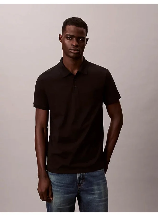 Smooth Cotton Polo Shirt