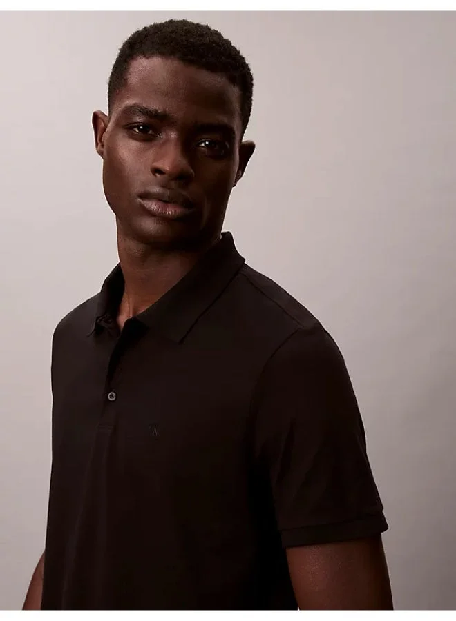 Calvin Klein Jeans Smooth Cotton Polo Shirt