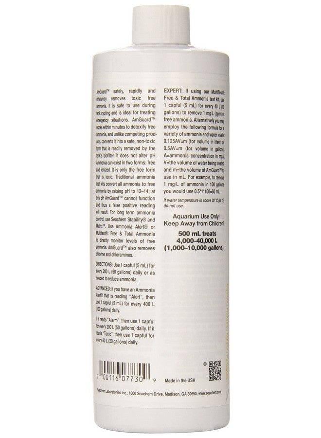 Seachem AmGuard 500ml - Image 2