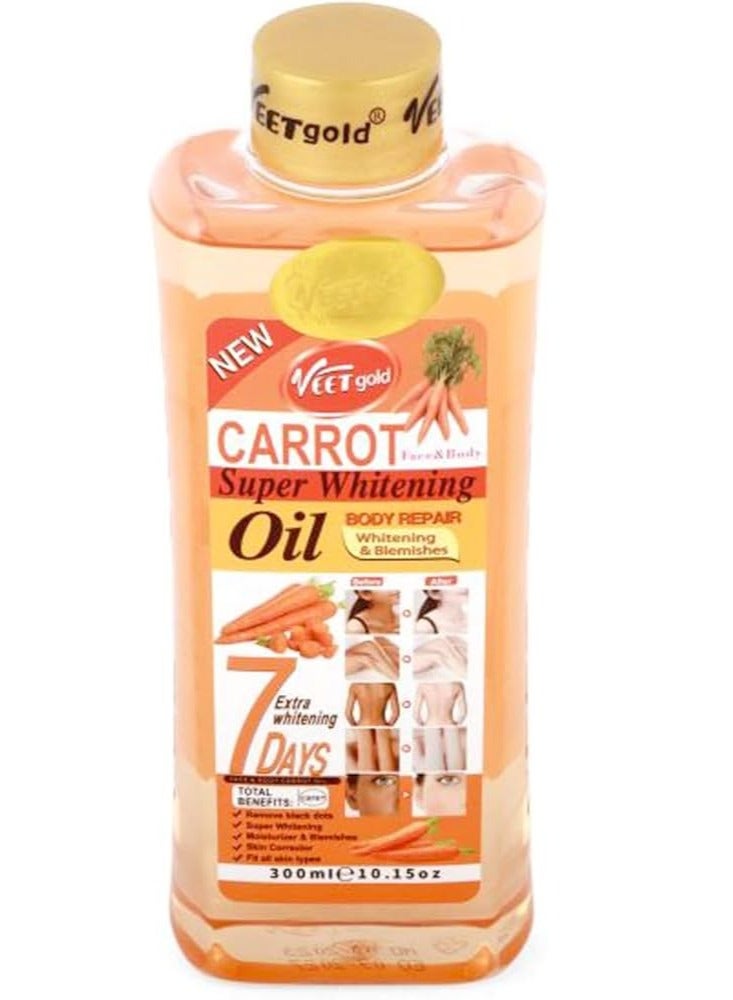 فيت جولد زيت الجزر للتبييض الفائق 300 مل - Image 1