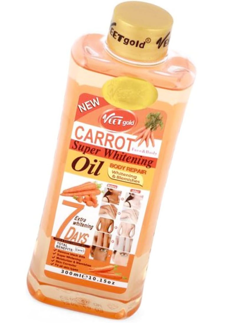 فيت جولد زيت الجزر للتبييض الفائق 300 مل - Image 2