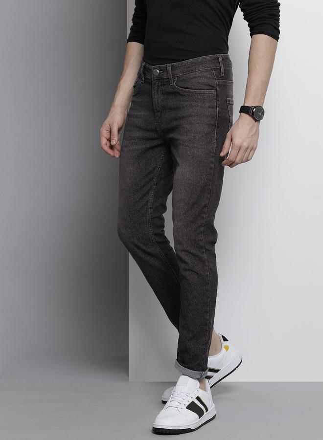 The Indian Garage Co Men Mid Rise Slim Fit Stretchable Jeans - Image 2