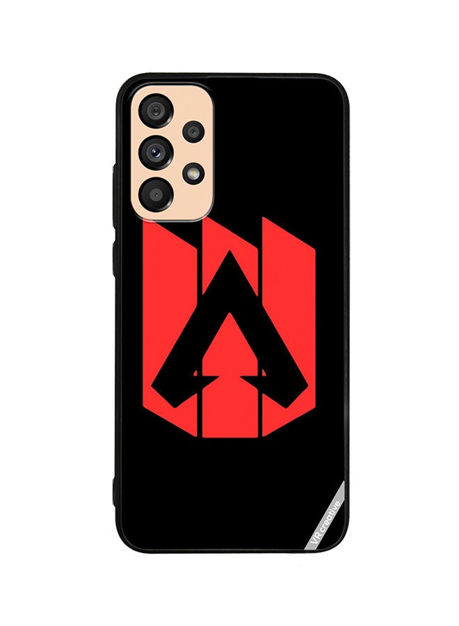 VR CREATIVE Protective Case Cover For Samsung Galaxy A53 5G Red Logo Apex Legends Design Multicolour - Image 1