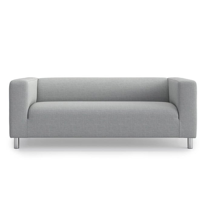 KLIPPAN LOVESEAT SLIPCOVER REPLACEMENT FOR IKEA KLIPPAN SOFA COVER KLIPPAN LOVESEAT COVER KLIPPAN COUCH COVER ONLYLIGHT GREY