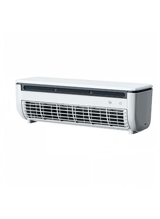 Portable Wall-Mounted Cooling Fan - Air Mist Personal Fan with Type-C Charging – 3-Speed Instant Cooling, Ultra-Quiet 10dB Motor, No-Drill Installation, 3D Airflow for Home, Office & Bedroom  - Image 1