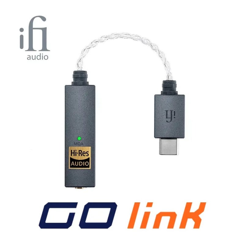 iFi GO link Portable USB Balanced DAC Headphone Amplifier Decoder - Image 1