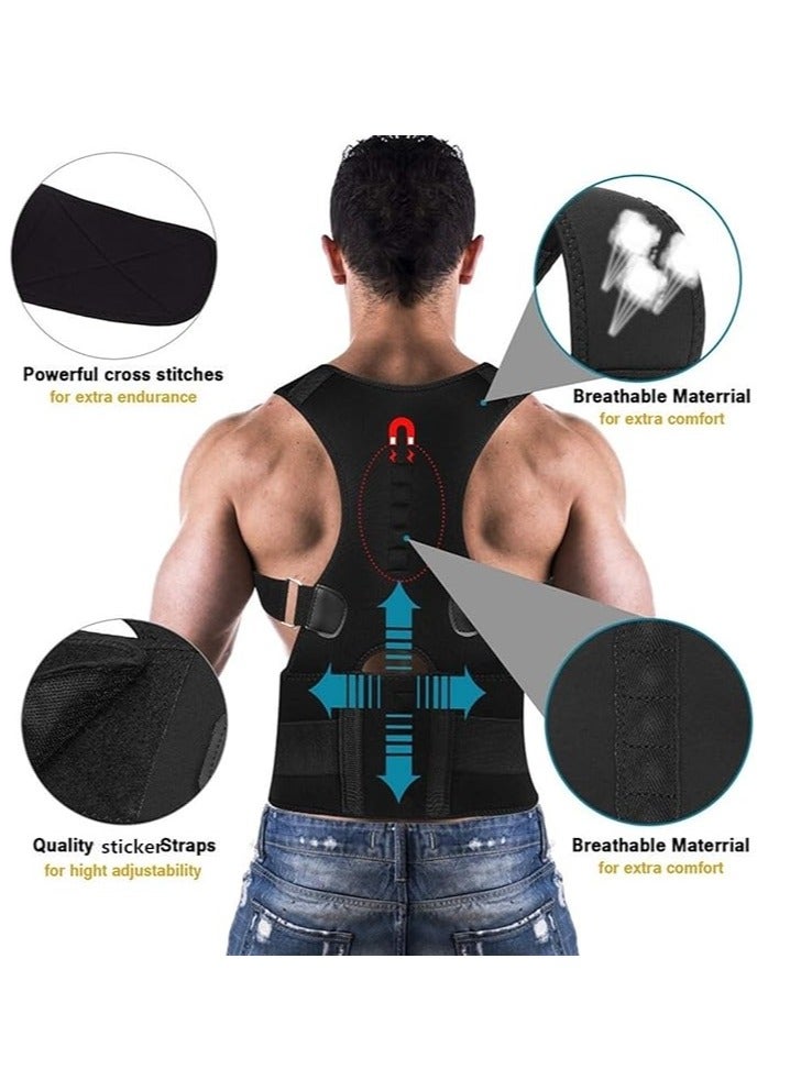 Relax Smart A Medical Corset To Correct the Curvature And Support The Back And Shoulders - Size M - Image 3