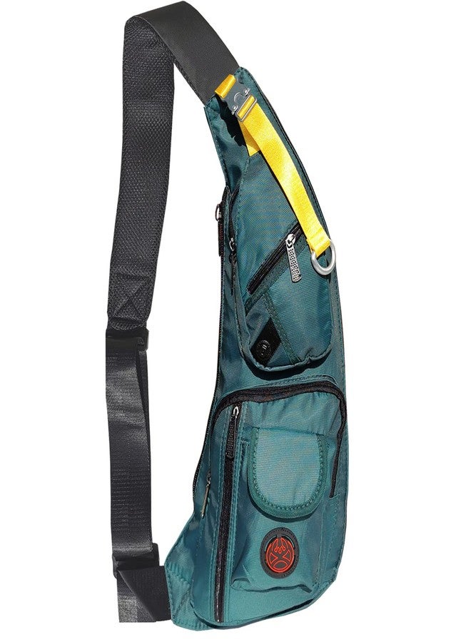Innturt Nylon Sling Chest Bag Daypack Bicycle Travel Gym Small Backpack Blue - Image 1