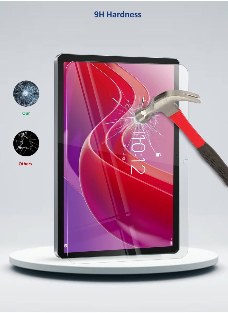 Wtech Lenovo Tab M11 4G 2024 11 Inch 9H Ultra HD Tempered Glass Screen Protector (TSG9CN) - Clear  - Image 3