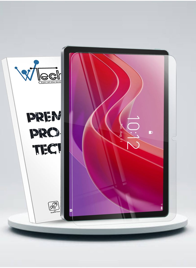 Wtech Lenovo Tab M11 4G 2024 11 Inch 9H Ultra HD Tempered Glass Screen Protector (TSG9CN) - Clear  - Image 1