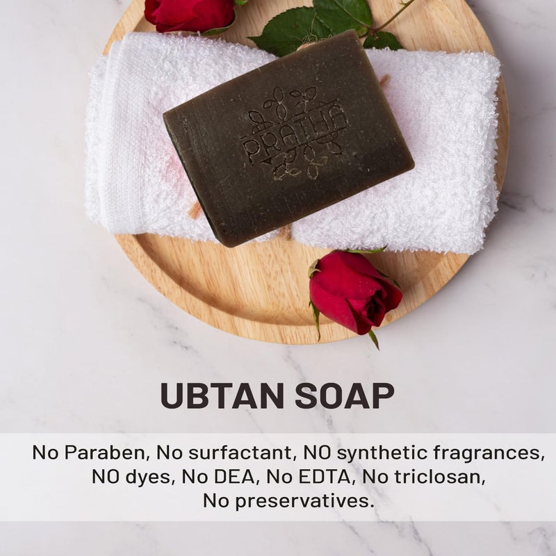 PRATHA UBTAN SOAP (Pack of 2 X100gm) - Handcrafted Natural Soap || COLD PROCESS loaded with goodness of precious herbs of ancient Ayurveda - Image 5