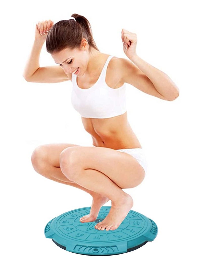 ISHWAZ Waist Twisting Disc For Efficiently Burning Fat Slimming Exercise And Enhancing Waist and Abdominal Strength Rotated Board Foot Massage Relaxation Fitness Equipment, Make Your Body Attractive And Fit - Image 5