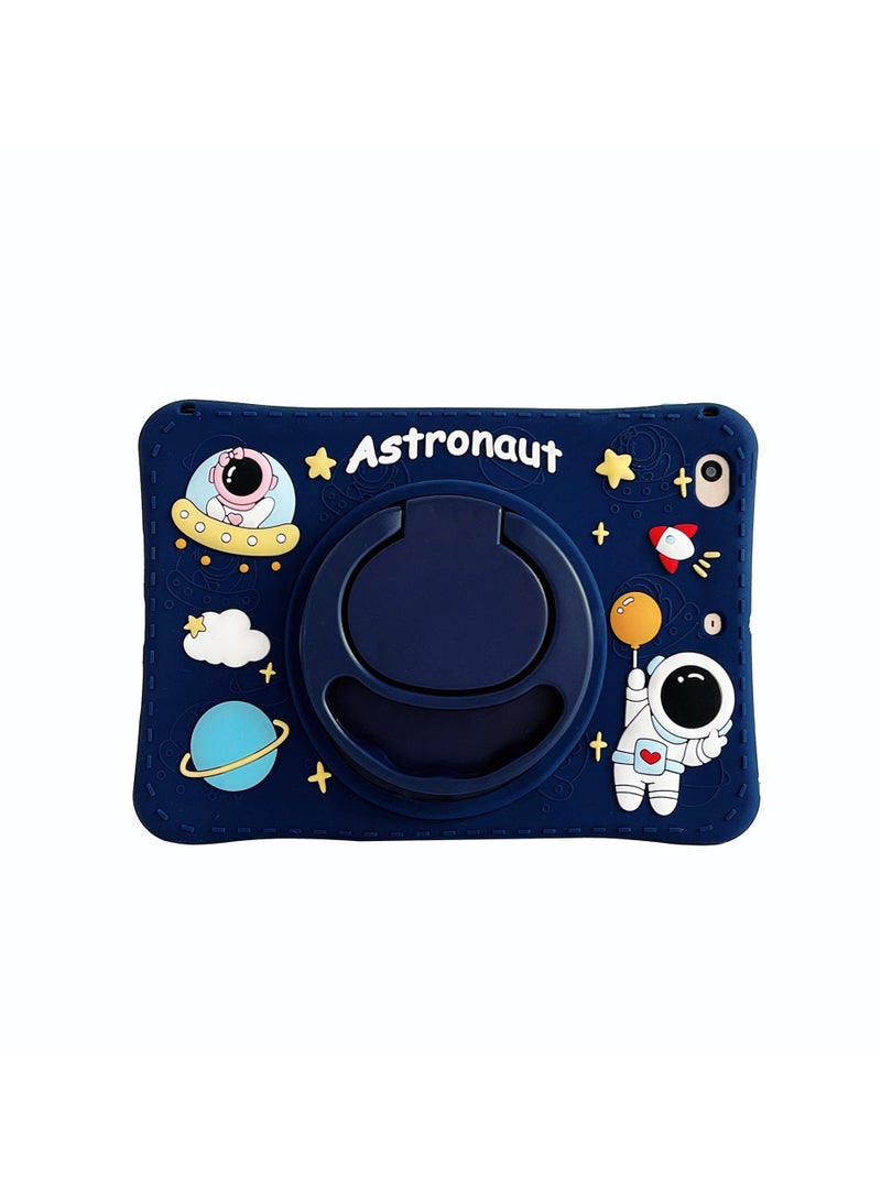 عام حافظة أطفال لجهاز iPad مقاس 11 بوصة (A16) 2025، حافظة كرتونية لطيفة ومقاومة للصدمات مع حامل مدمج، هدية مثالية - Image 1