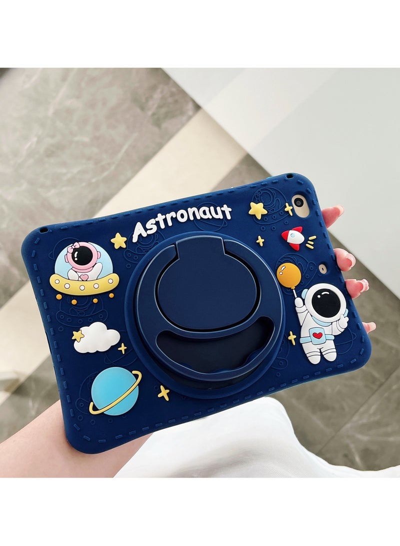 عام حافظة أطفال لجهاز iPad مقاس 11 بوصة (A16) 2025، حافظة كرتونية لطيفة ومقاومة للصدمات مع حامل مدمج، هدية مثالية - Image 3