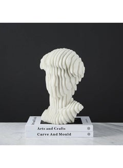 ebarza White Resin Abstract David Sculpture - Large Fc-Sz2130A  - Image 2