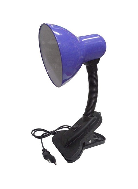Lampshade desk with a study clip and a moving arm, purple